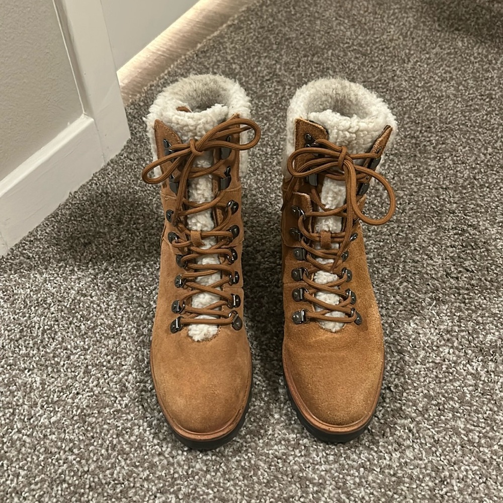 Marc Fisher Lace Up Boots
